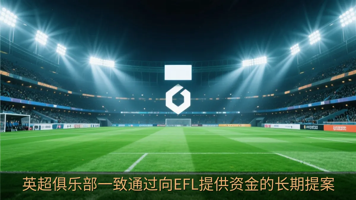 英超俱乐部一致通过向EFL提供资金的长期提案